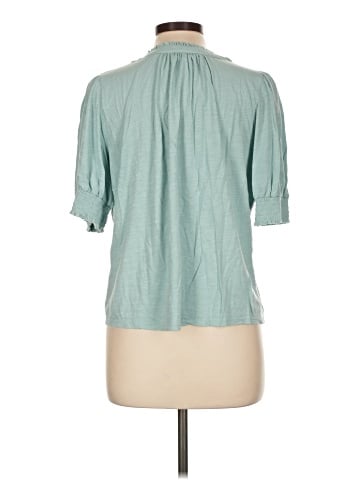 Lands' End Short Sleeve Blouse (view 2)