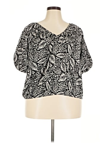 Ann Taylor LOFT Short Sleeve Blouse (view 1)