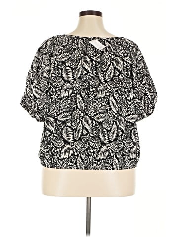 Ann Taylor LOFT Short Sleeve Blouse (view 2)