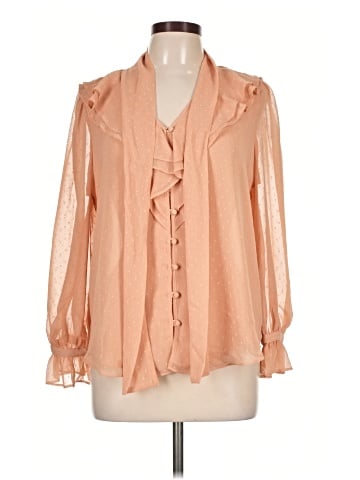 Ann Taylor Long Sleeve Blouse (view 1)