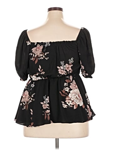 City Chic 3/4 Sleeve Blouse (view 2)