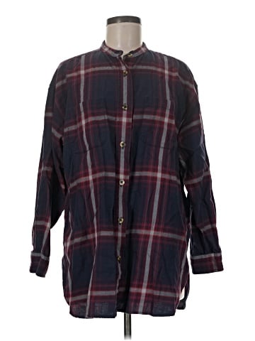 Eddie Bauer 3/4 Sleeve Button-Down Shirt (view 1)