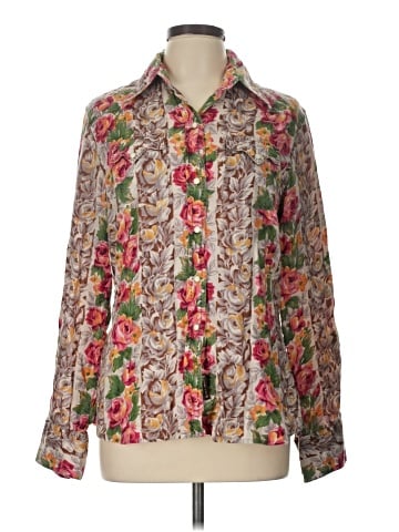 Lucky Brand Long Sleeve Blouse (view 1)