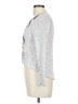 Paper Crane Floral Silver Pullover Sweater Size L - photo 5