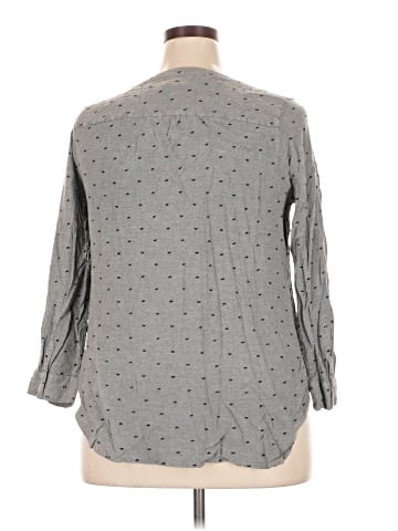 Cj Banks 3/4 Sleeve Blouse (view 2)
