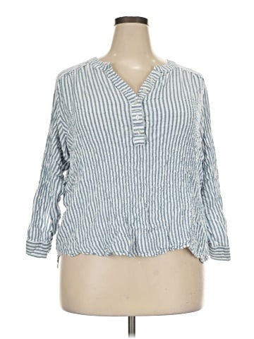 Jane and Delancey 3/4 Sleeve Blouse (view 1)