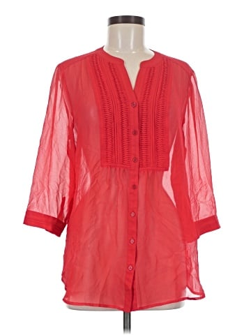 Chico's 3/4 Sleeve Blouse (view 1)