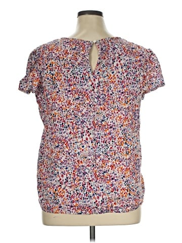 St. John's Bay Short Sleeve Blouse (view 2)