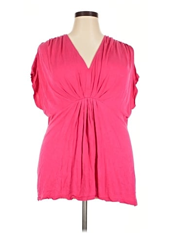 Lane Bryant Short Sleeve Blouse (view 1)
