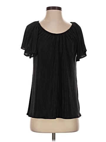 Roz & Ali Short Sleeve Blouse (view 1)