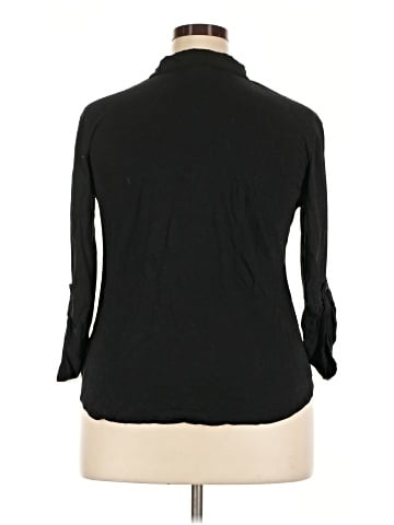 Merona Long Sleeve Polo (view 2)