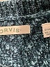 Orvis 100% Polyester Chevron-herringbone Teal Pullover Sweater Size S - photo 7