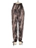 Onzie 100% Polyester Plaid Brown Casual Pants Size M - photo 1