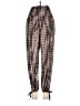 Onzie 100% Polyester Plaid Brown Casual Pants Size M - photo 2