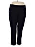 By Design Solid Black Active Pants Size 3X - photo 1