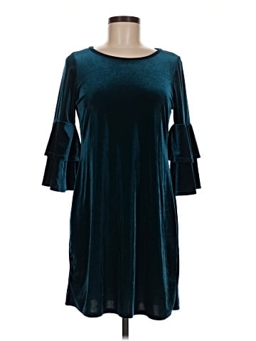 Green Envelope Casual Dress (view 1)