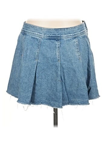 MNG Denim Skirt (view 1)