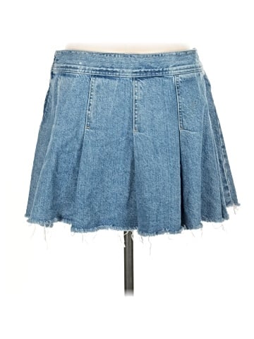 MNG Denim Skirt (view 2)