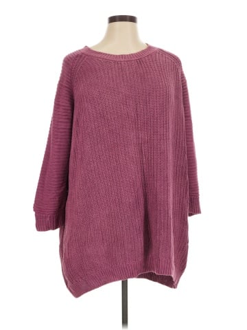 LOGO by Lori Goldstein Pullover Sweater (view 1)
