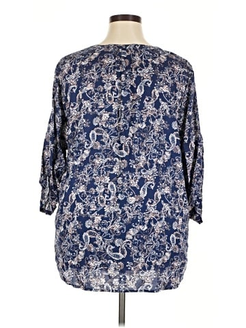 Laura Scott 3/4 Sleeve Blouse (view 2)