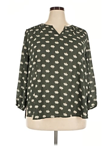 Fun2Fun 3/4 Sleeve Blouse (view 1)