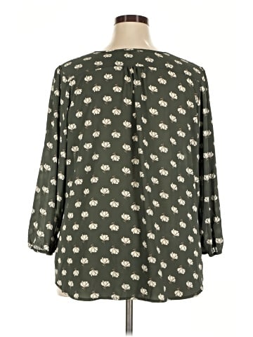 Fun2Fun 3/4 Sleeve Blouse (view 2)