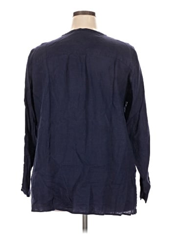 Eileen Fisher 3/4 Sleeve Button-Down Shirt (view 2)