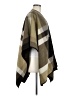 Woolrich 100% Polyester Plaid Brown Wrap One size - photo 4