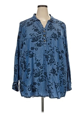Style&Co Long Sleeve Blouse (view 1)