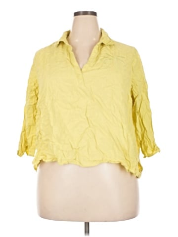 Calypso St. Barth 3/4 Sleeve Button-Down Shirt (view 1)