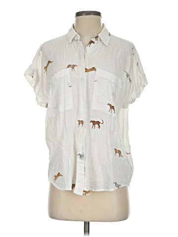 Rails Short Sleeve Blouse (view 1)