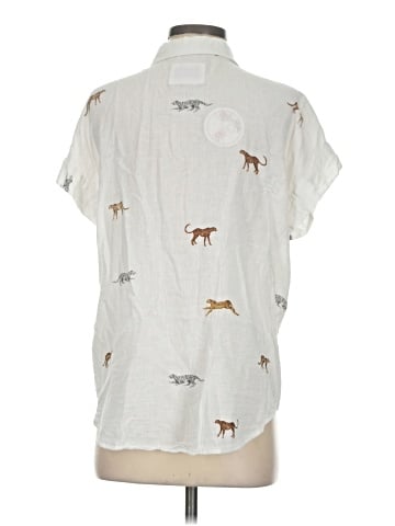 Rails Short Sleeve Blouse (view 2)