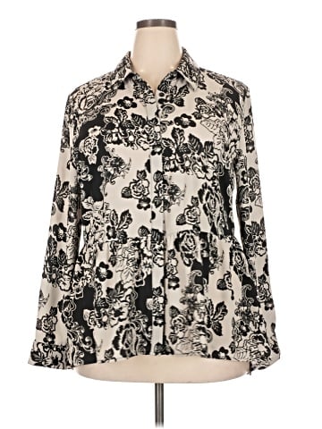 Style&Co Long Sleeve Blouse (view 1)