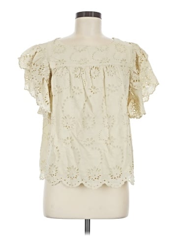 7 For All Mankind Short Sleeve Blouse (view 1)