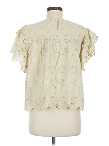 7 For All Mankind Short Sleeve Blouse (view 2)