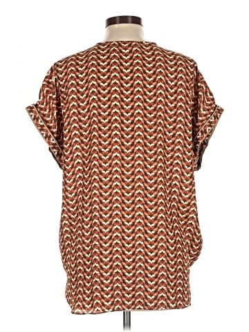 Max Studio Short Sleeve Blouse (view 2)
