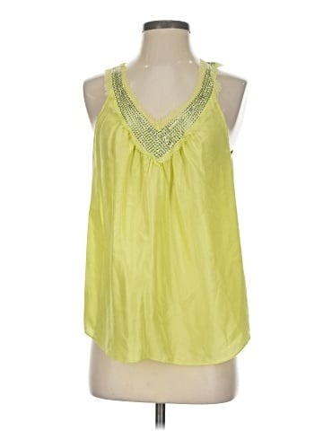 Rebecca Taylor Sleeveless Silk Top (view 1)