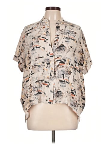 ALLSAINTS Short Sleeve Blouse (view 1)