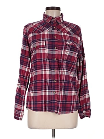 Jachs Girlfriend Long Sleeve Button-Down Shirt (view 1)