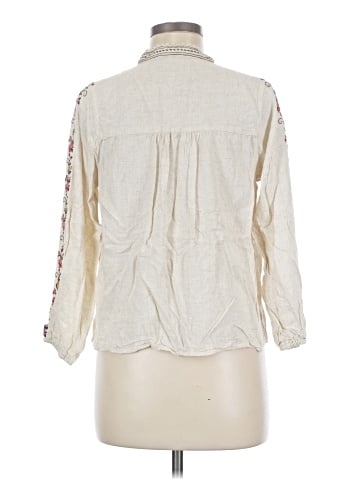 Solitaire 3/4 Sleeve Blouse (view 2)