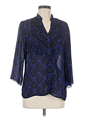 NY Collection 3/4 Sleeve Blouse (view 1)