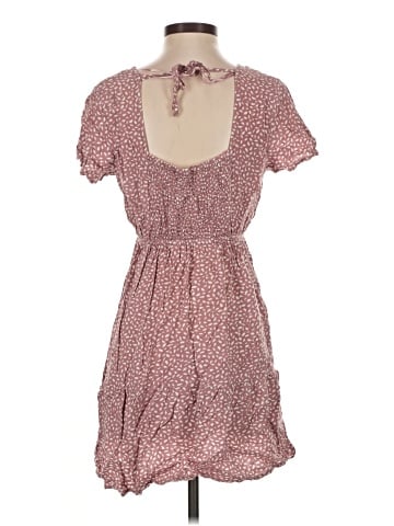 Pink Rose Casual Dress (view 2)