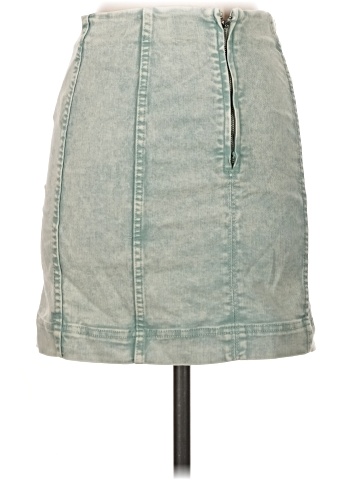 Jolt Denim Skirt (view 2)