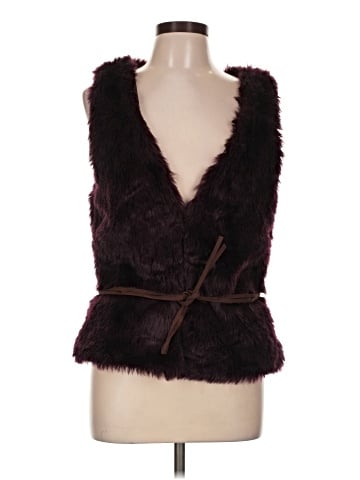 Love Tree Faux Fur Vest (view 1)