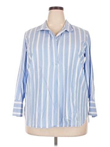 J.Jill 3/4 Sleeve Button-Down Shirt (view 1)