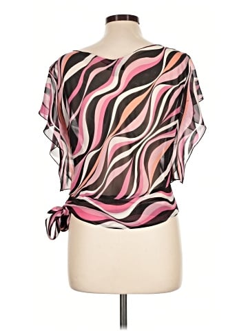 Bebe Short Sleeve Blouse (view 2)