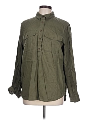 Lands' End Long Sleeve Button-Down Shirt (view 1)