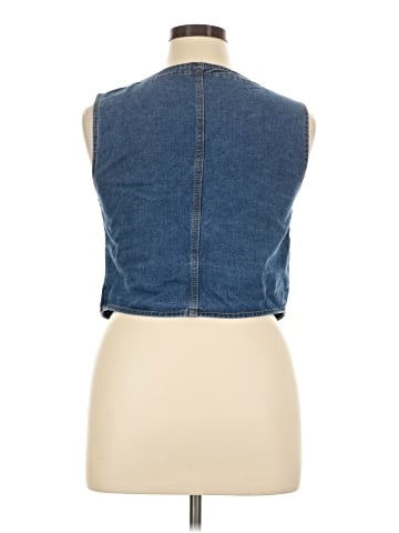 Unbranded Denim Vest (view 2)