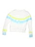 Splendid Tie-dye White Pullover Sweater Size 10 - photo 2