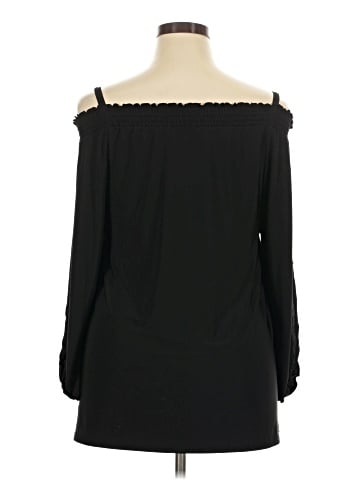 INC International Concepts 3/4 Sleeve Blouse (view 2)